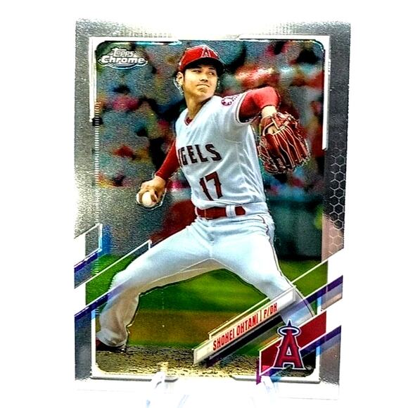 2021 Topps Chrome - Shohei Ohtani Los Angeles Angels #159 - Picture 1 of 11